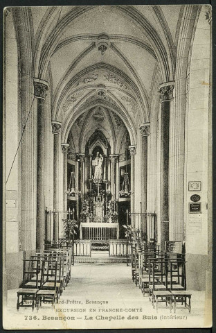 La chapelle des Buis, intérieur