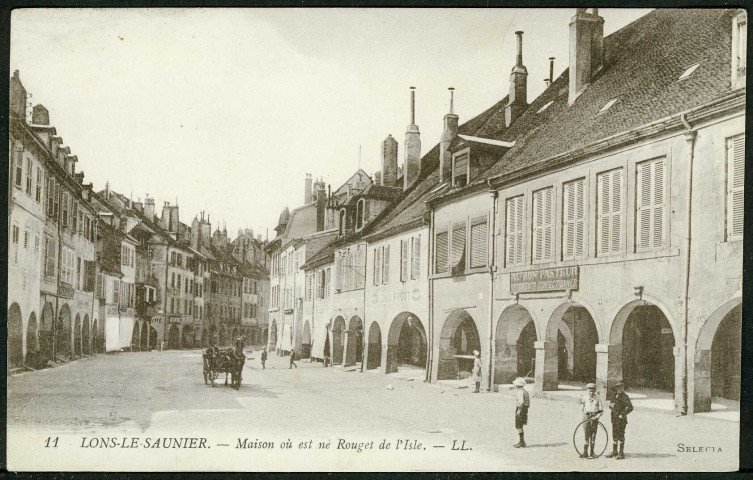 Maison où est né Rouget de l'Isle