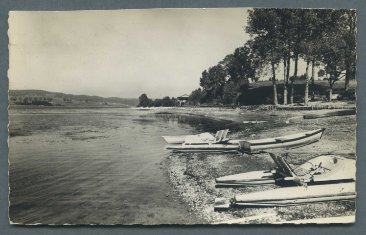 Le lac Saint Point, Malbuisson plage