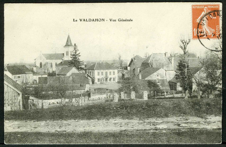 Vue générale du village