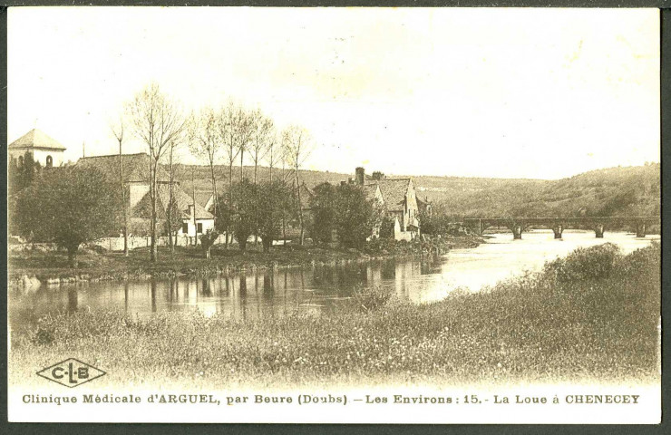 La Loue, le pont