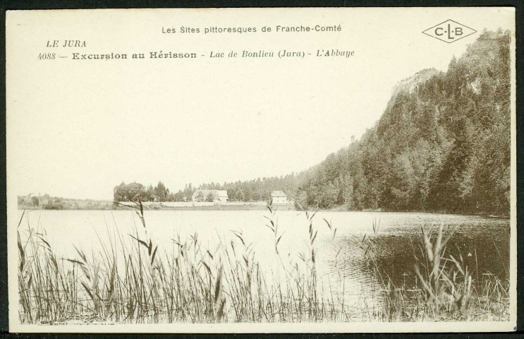 Lac de Bonlieu (Jura). L'abbaye