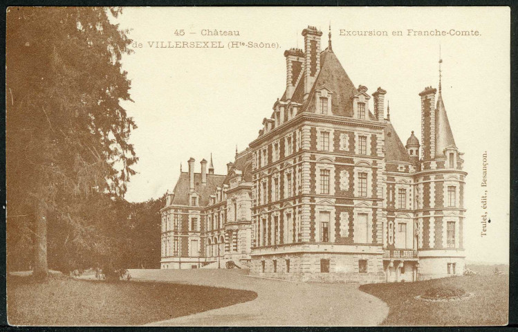 Le château, façade sud-est