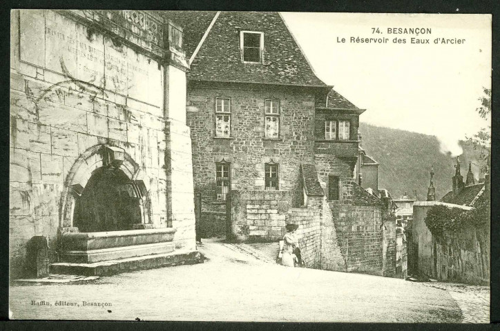 Besançon. Le réservoir des eaux d'Arcier
