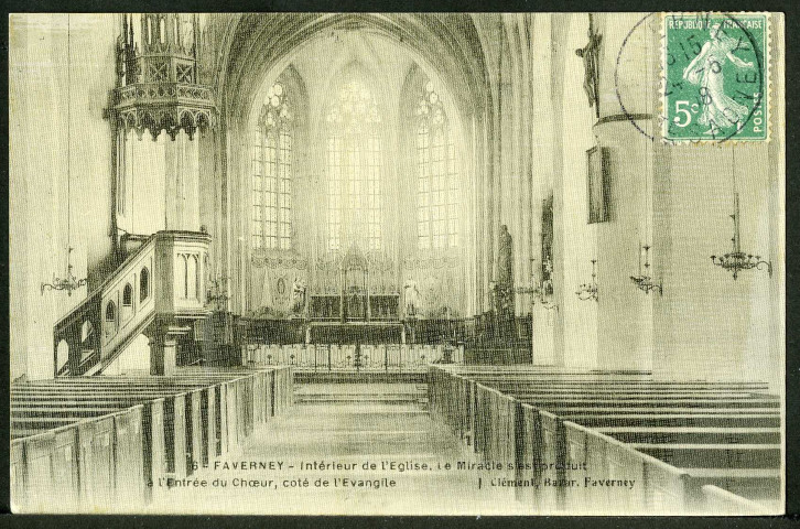 Intérieur de l'église