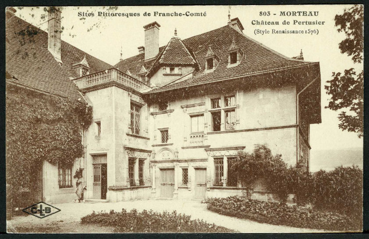 Le château de Pertusier. Style renaissance 1576