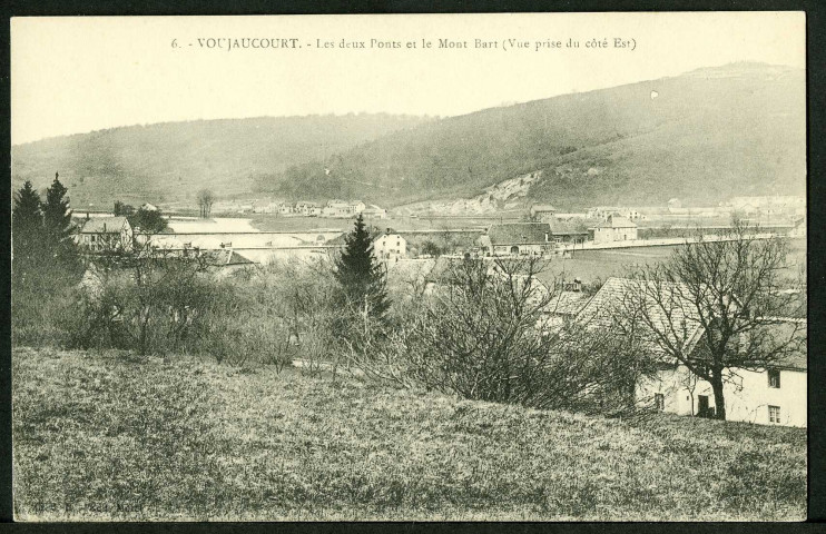 Les deux pontes et le Mont-Bart