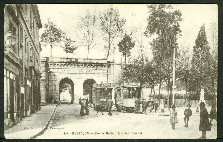 La porte Battant