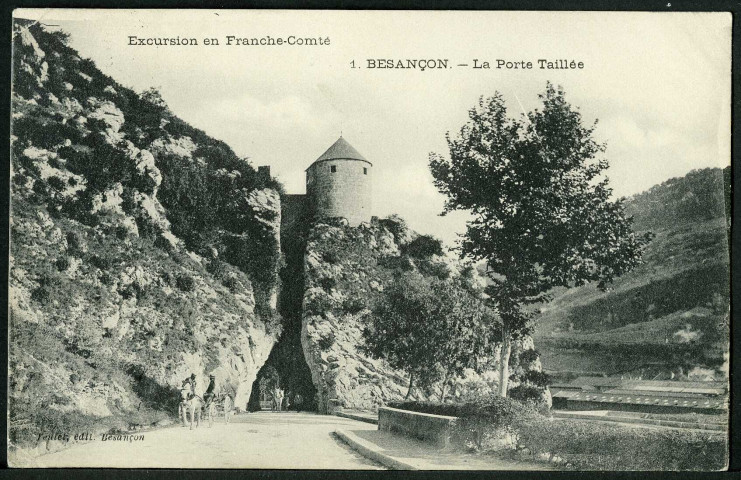 La porte Taillée, coté extérieur