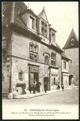 Hôtel Mareschal, rue Rivotte