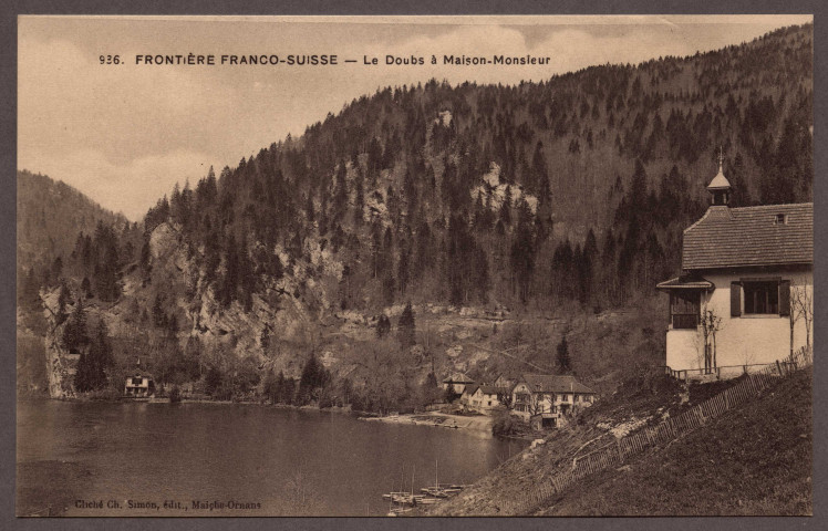 Le Doubs à Maison Monsieur