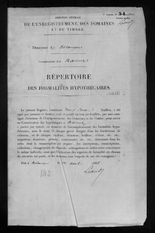 Volume n° 142