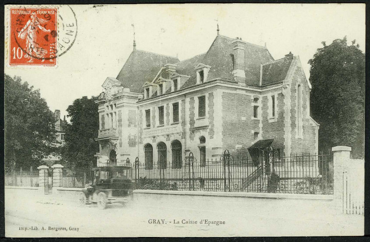 La caisse d'épargne