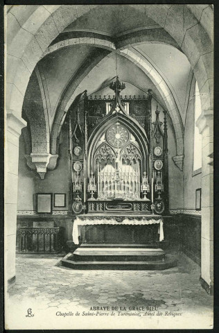 Autel des reliques