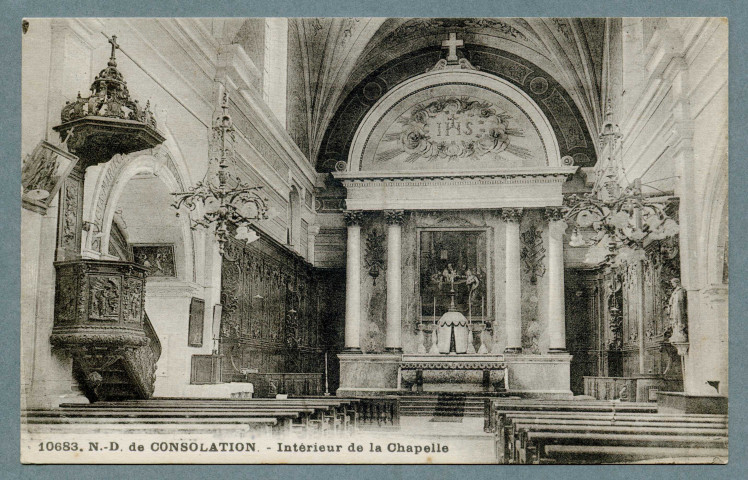 Intérieur de la chapelle