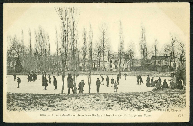 Le patinage au parc