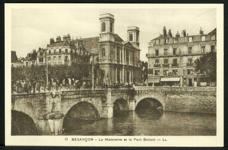 La Madeleine et le pont Battant