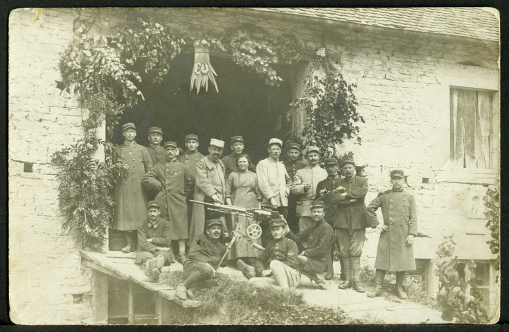 60ème Régiment d'Infanterie en cantonnement pendant la guerre 14-18