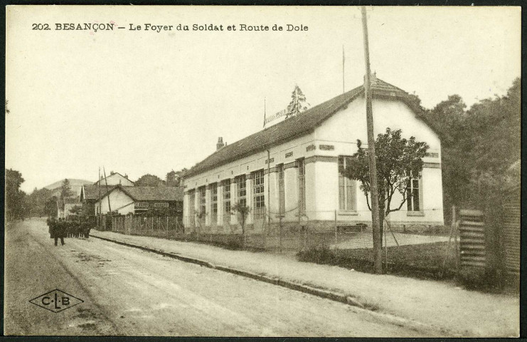 Vue du foyer du soldat
