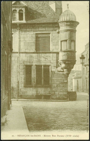 Maison rue Pasteur "Chassignet" XVIe s.