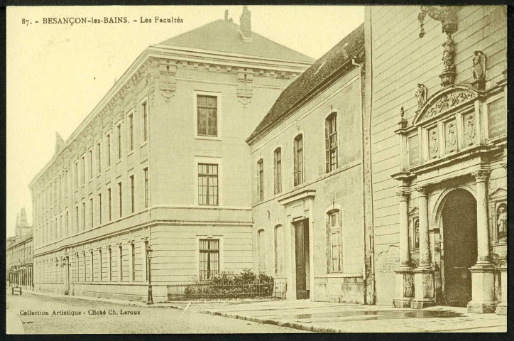 Facultés des lettres et sciences, rue Mégevand