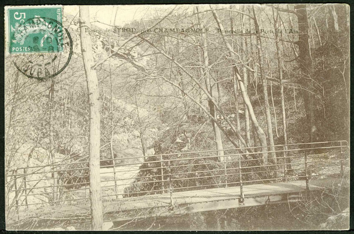 Passerelle de la Perte de l'Ain
