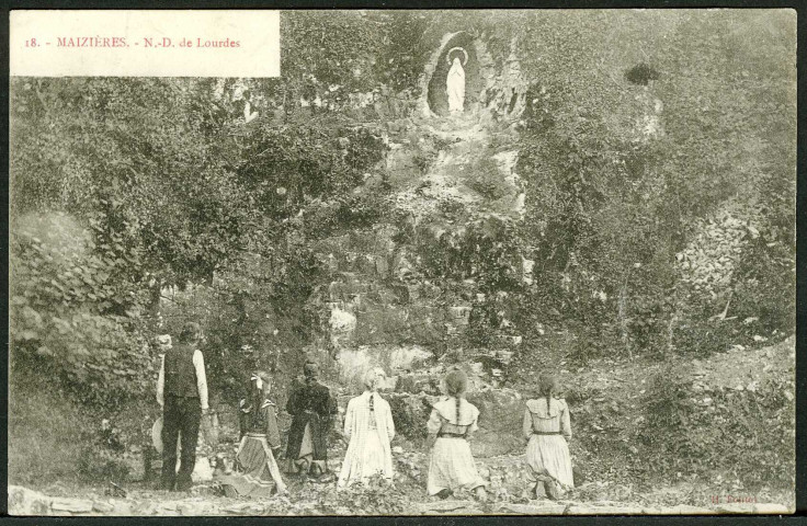 Maizières. Notre-Dame de Lourdes