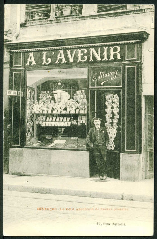 "A l'avenir", le petit marchand de cartes postales