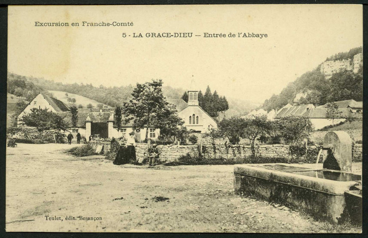 Entrée de l'abbaye