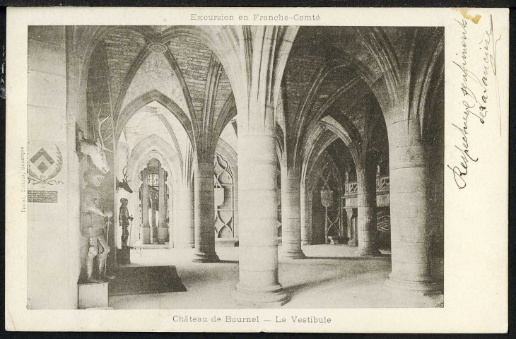 Château de Bournel, le vestibule