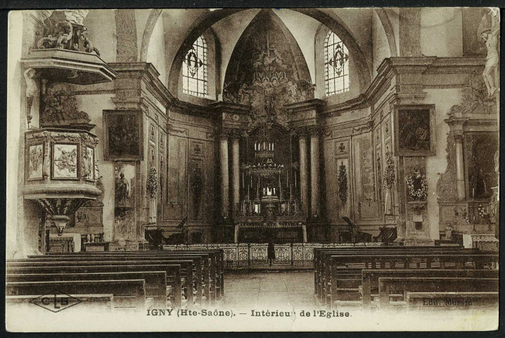 Intérieur de l'église