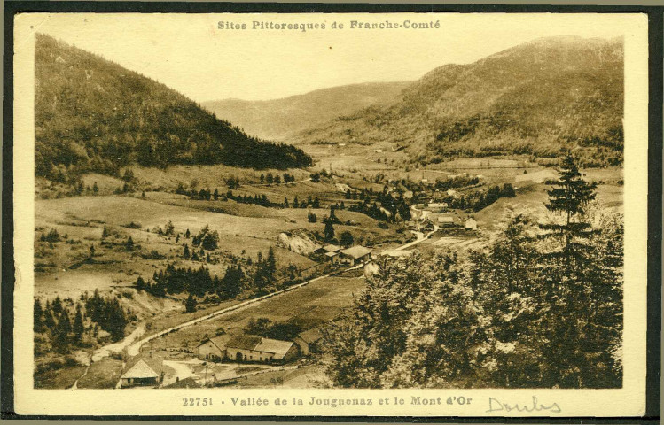 Vallée de la Jougnenaz et le Mont d'Or