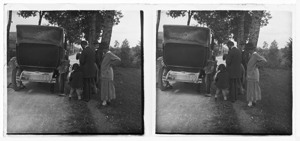 La voiture en panne
