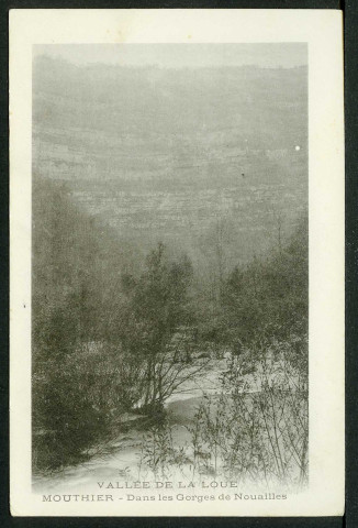 Rapides dans les gorges de Nouailles