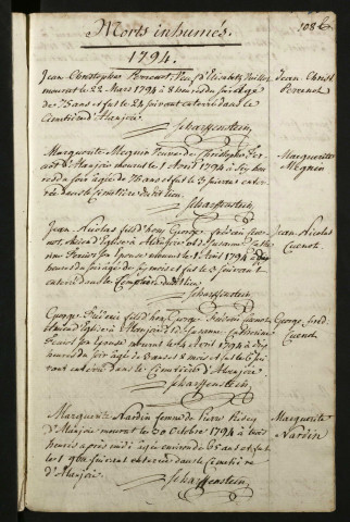 S 1794-1795 (protestants)