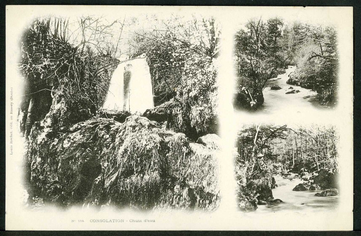Le Dessoubre, chute d'eau