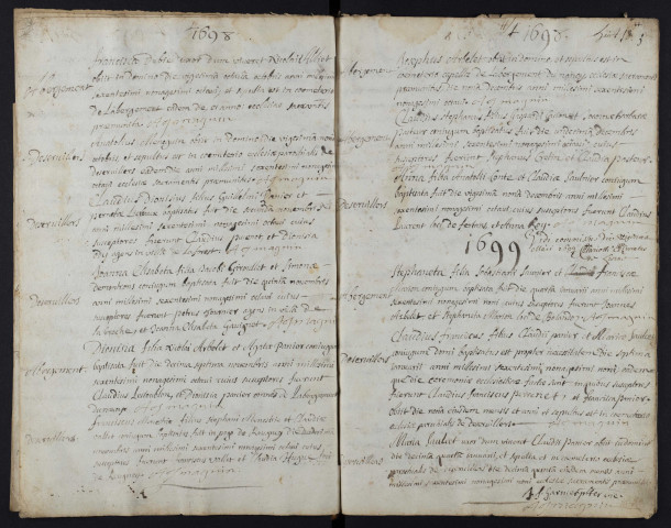 BMS 1698-1733
