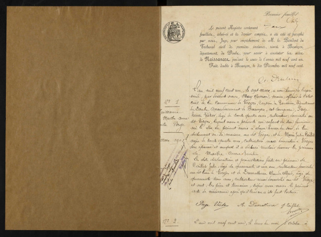 N 1901-1912
