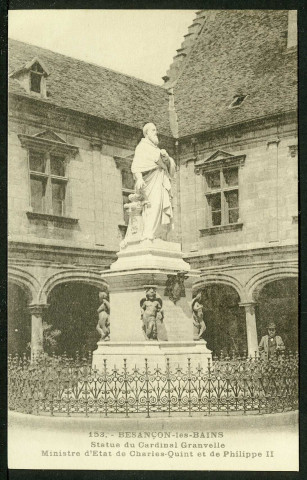 Statue du cardinal Granvelle