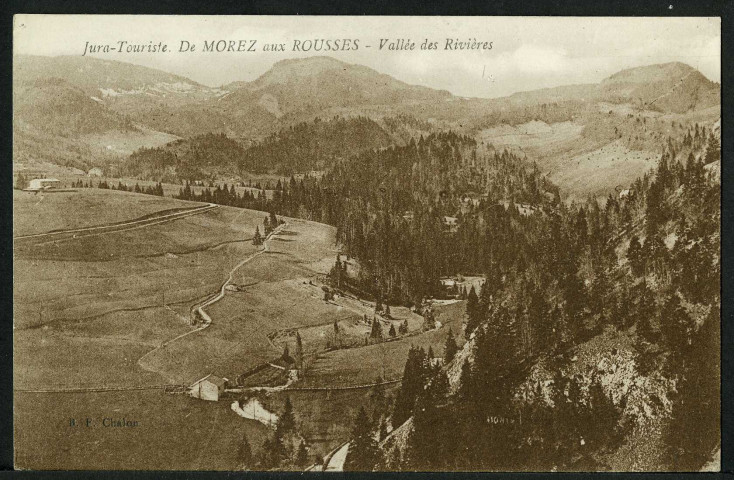 De Morez aux Rousses. Vallée des Rivières