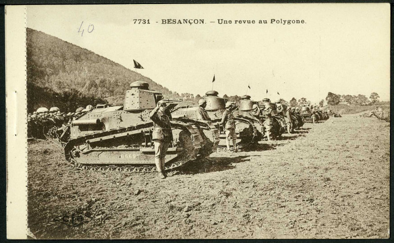506e régiment, revue au polygone
