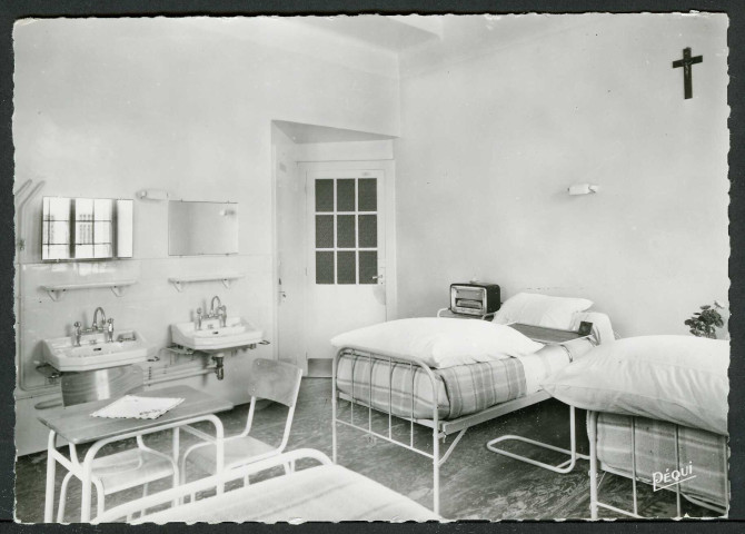 Service Saint-Maurice, chambre de malades