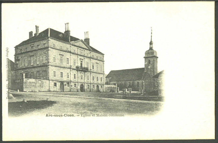 Eglise et maison commune