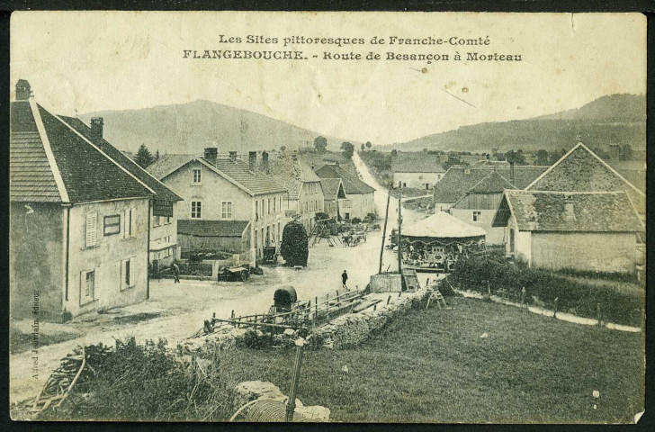 Route de Besançon à Morteau