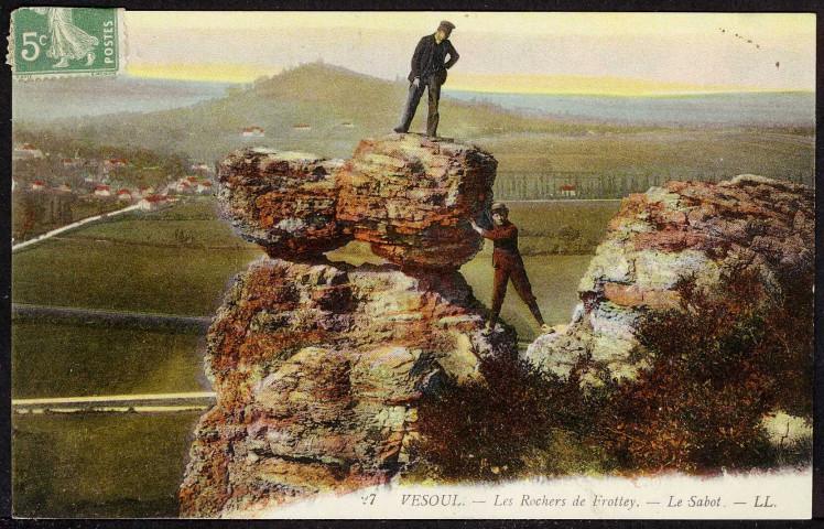 Les rochers de Frotey, le sabot
