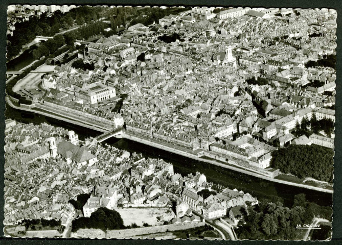 En avion sur Besançon