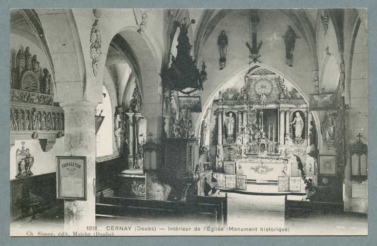Intérieur de l'église