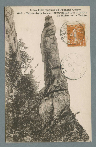 Vallée de la Loue. Le Moine de la vallée