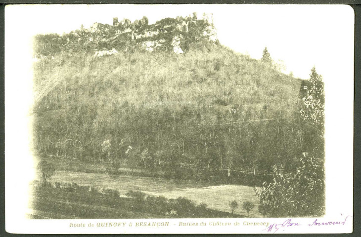Ruines du château