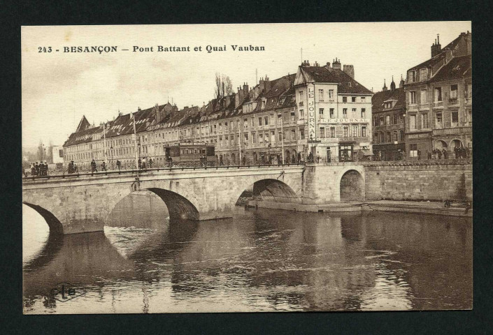 Pont Battant et quai Vauban